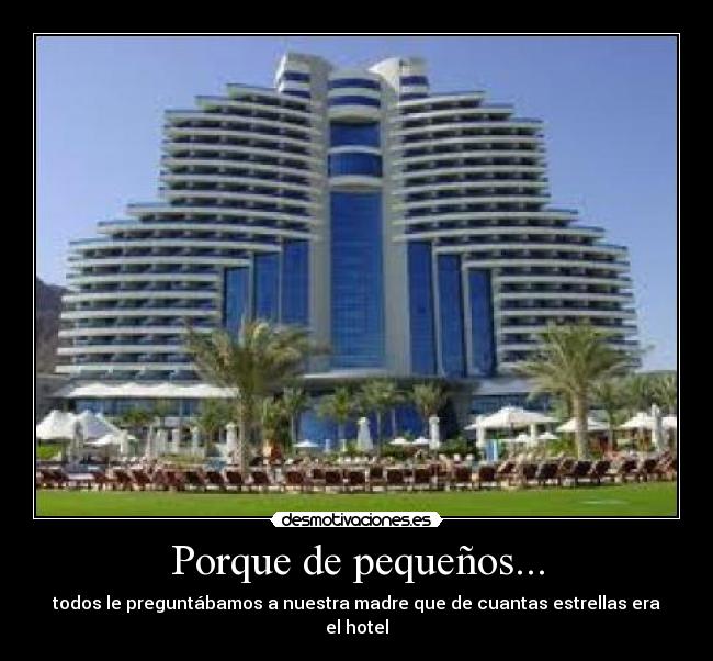 Porque de pequeños... - 