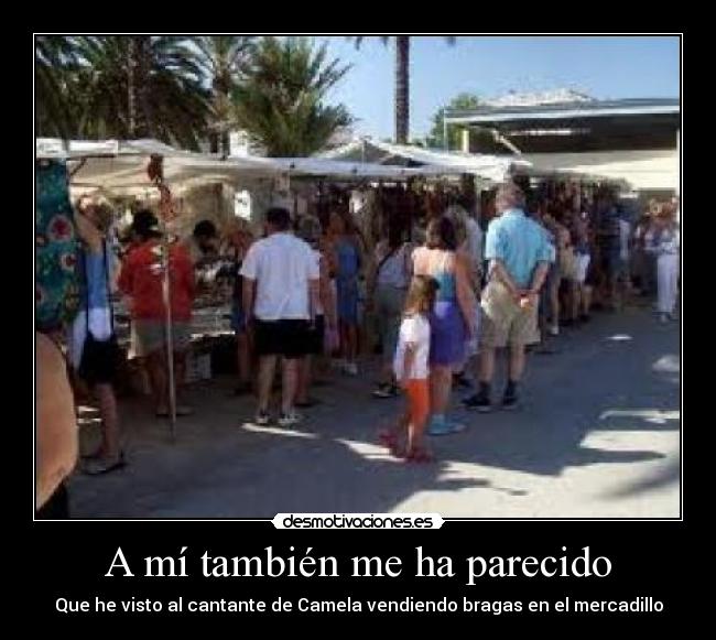 A mí también me ha parecido - 