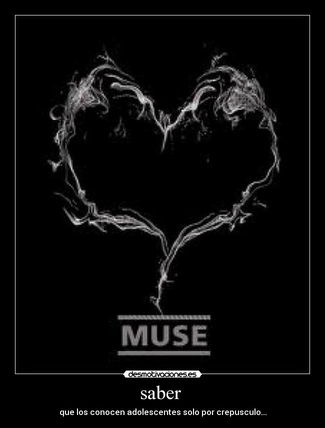 saber  - que los conocen adolescentes solo por crepusculo...