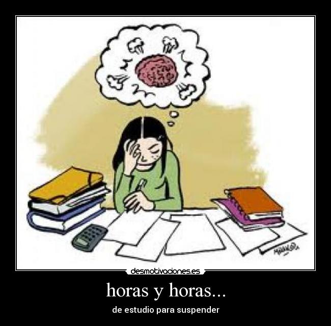 horas y horas... -