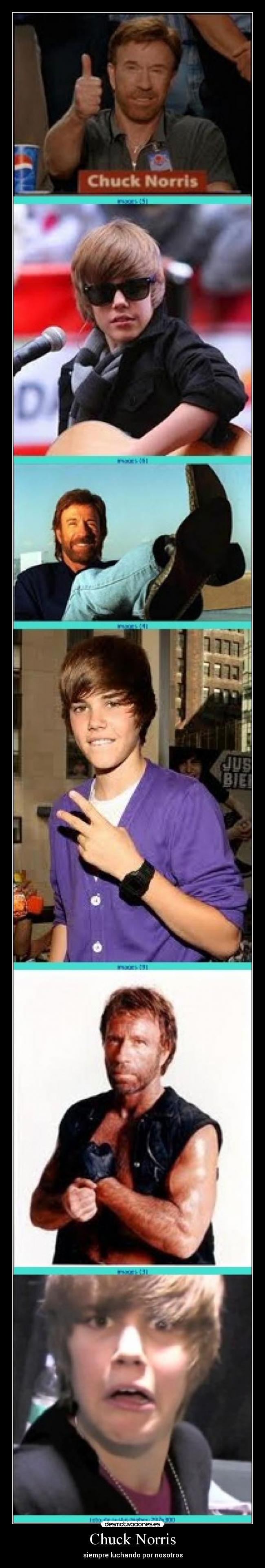 Chuck Norris - siempre luchando por nosotros