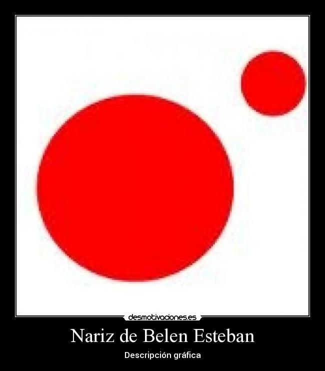 Nariz de Belen Esteban - 