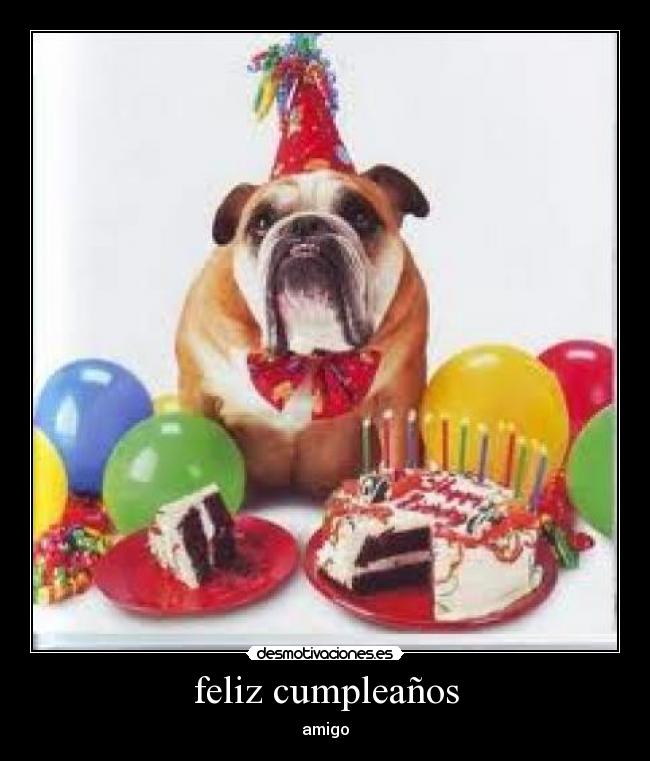 feliz cumpleaños - amigo