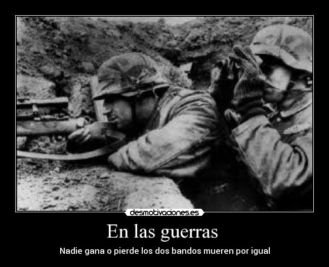 En las guerras  - 