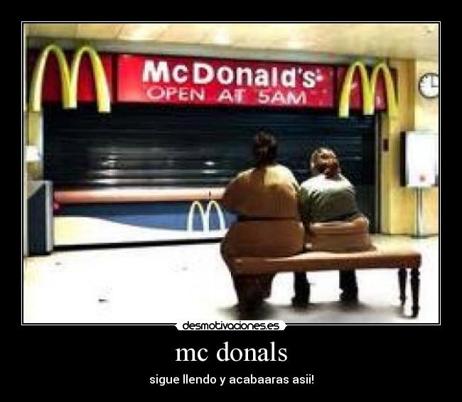 mc donals -