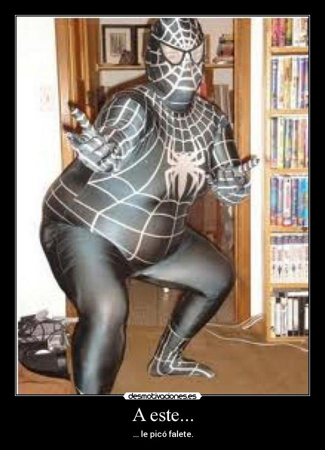 A este... - ... le picó falete.