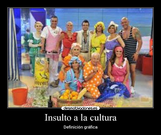 Insulto a la cultura -