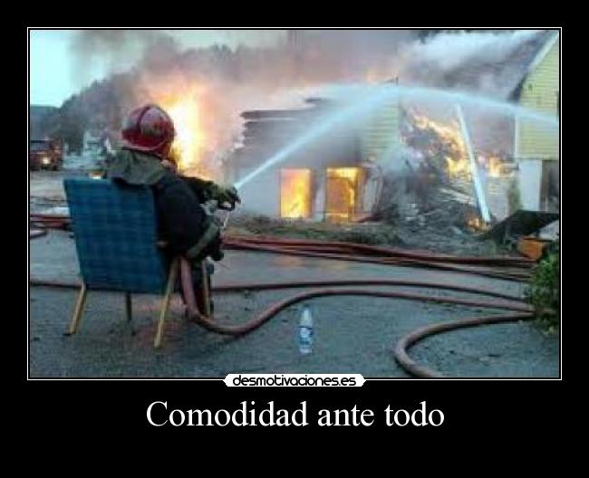 Comodidad ante todo - 