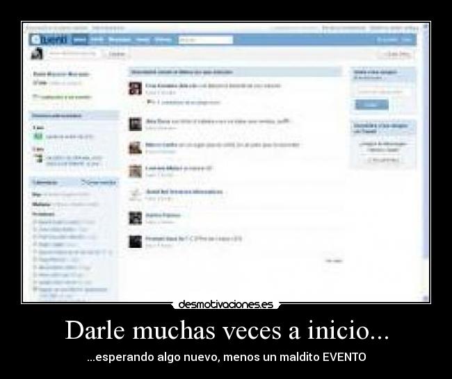 Darle muchas veces a inicio... -