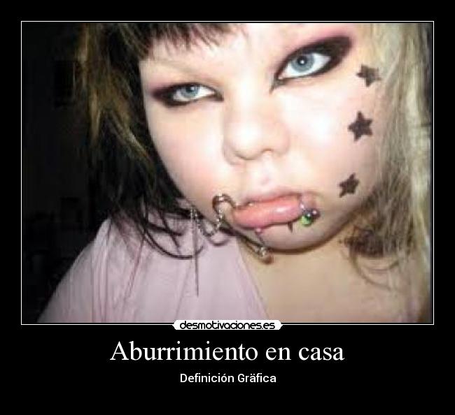 Aburrimiento en casa - Definición Gräfica
