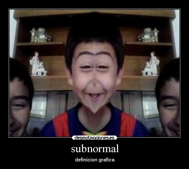subnormal - definicion grafica
