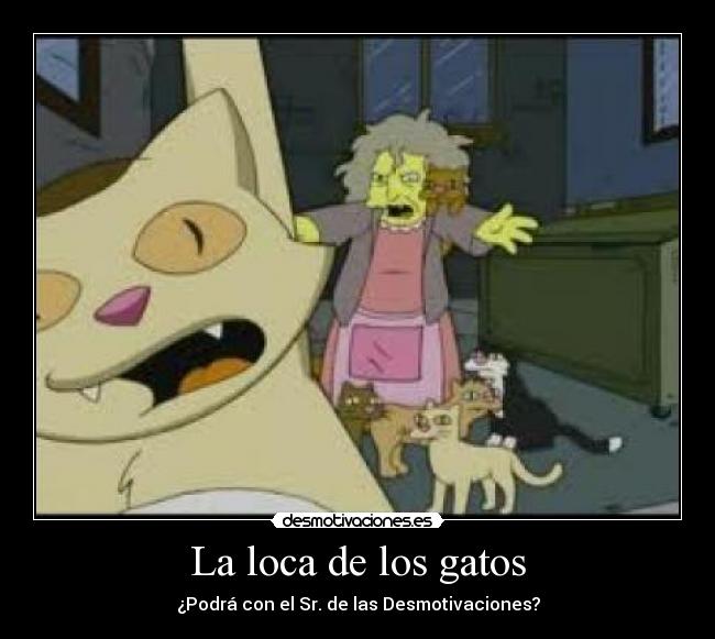 La loca de los gatos -