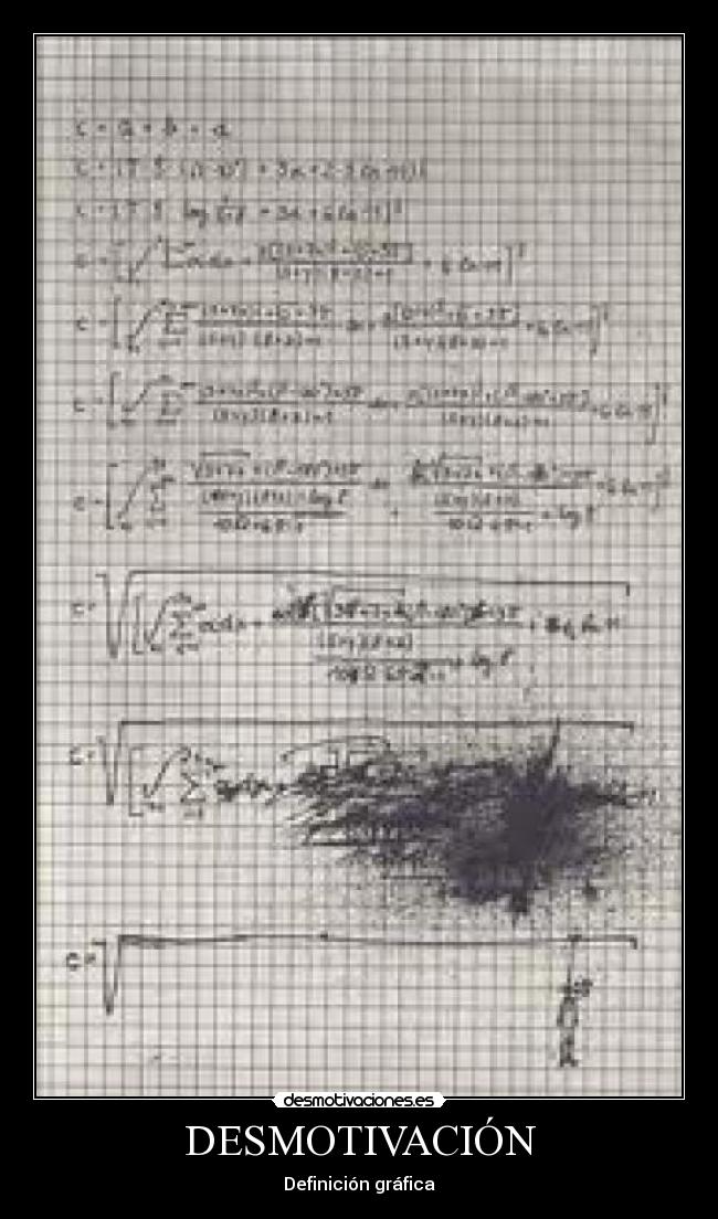 DESMOTIVACIÓN - Definición gráfica