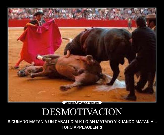 DESMOTIVACION -