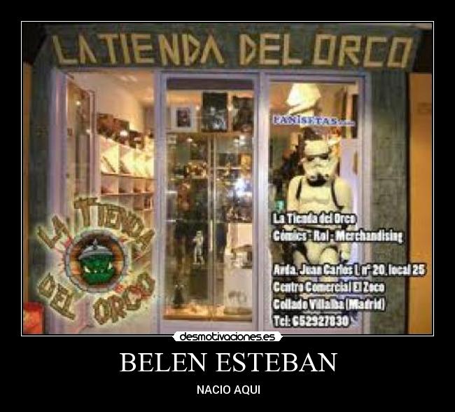 BELEN ESTEBAN - NACIO AQUI