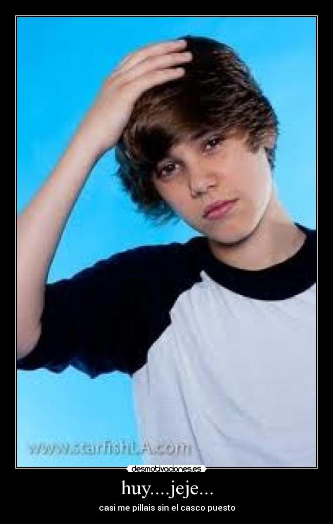 huy....jeje... - casi me pillais sin el casco puesto