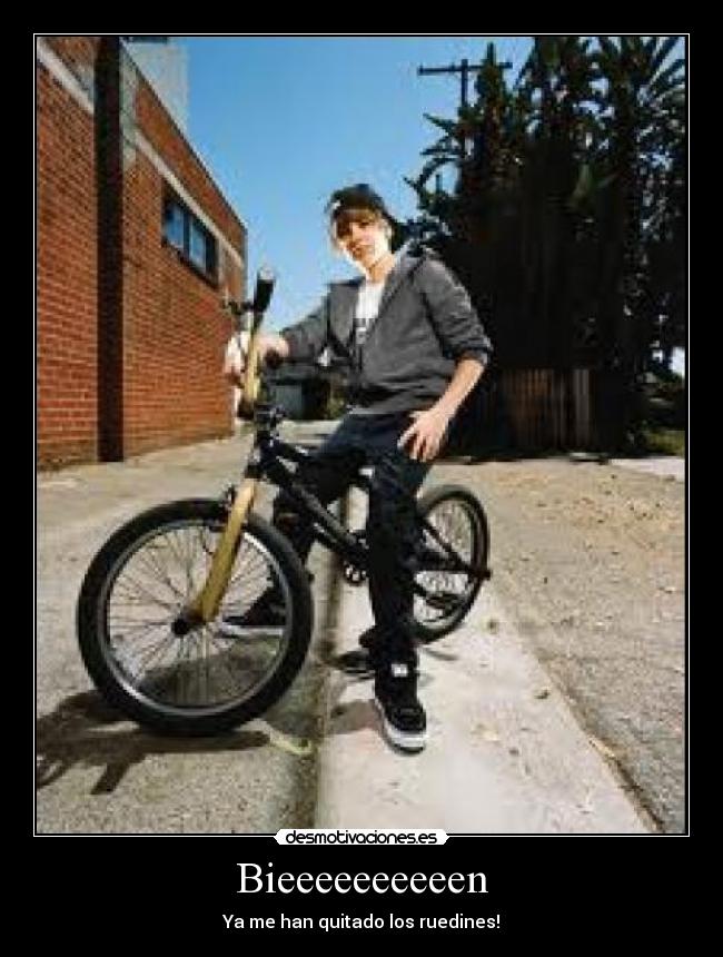 Bieeeeeeeeeen - Ya me han quitado los ruedines!