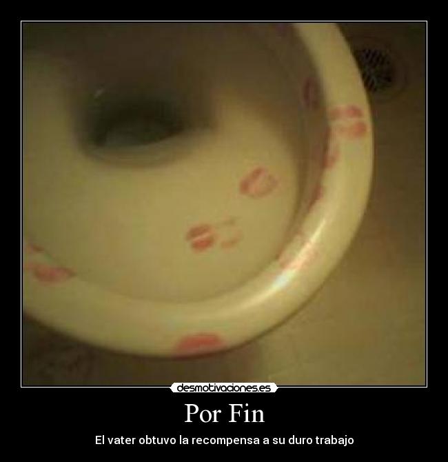 Por Fin - El vater obtuvo la recompensa a su duro trabajo