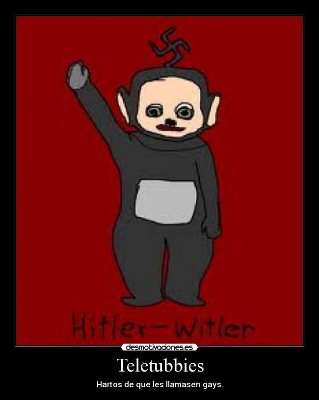 carteles teletubbies desmotivaciones