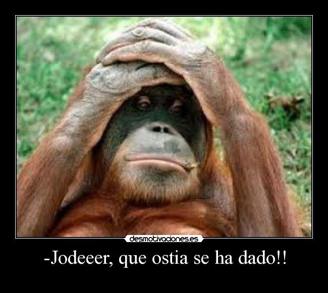 -Jodeeer, que ostia se ha dado!! - 