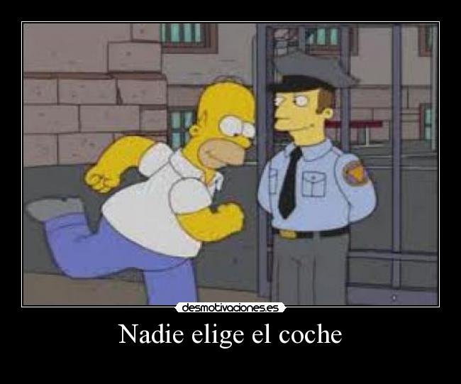 Nadie elige el coche -