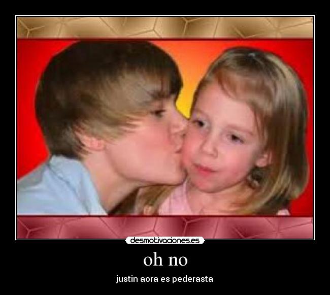oh no - justin aora es pederasta
