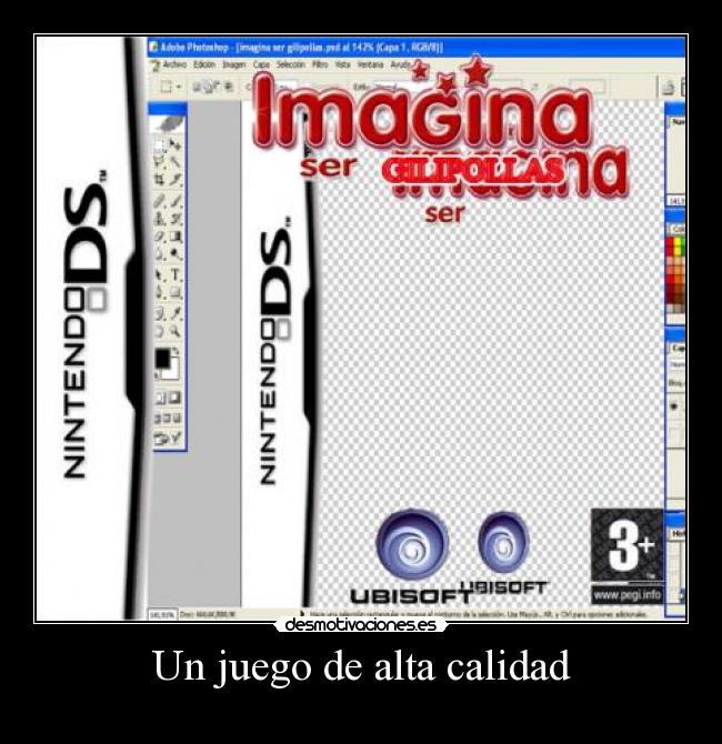 Un juego de alta calidad -