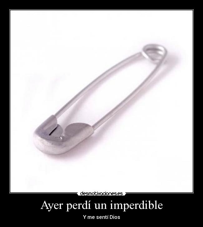 Ayer perdí un imperdible - 