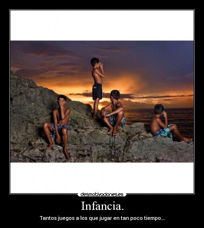 carteles infancia infancia desmotivaciones