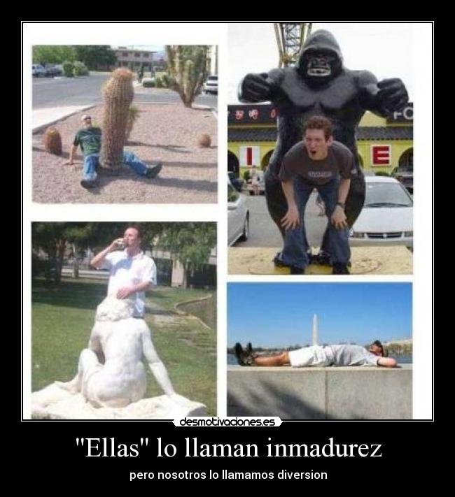 Ellas lo llaman inmadurez - 