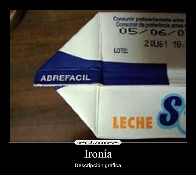 Ironía -