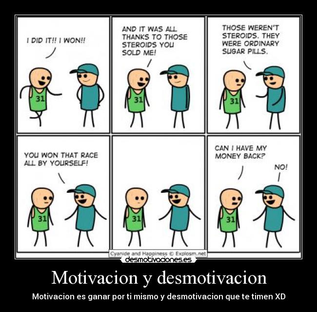 Motivacion y desmotivacion -