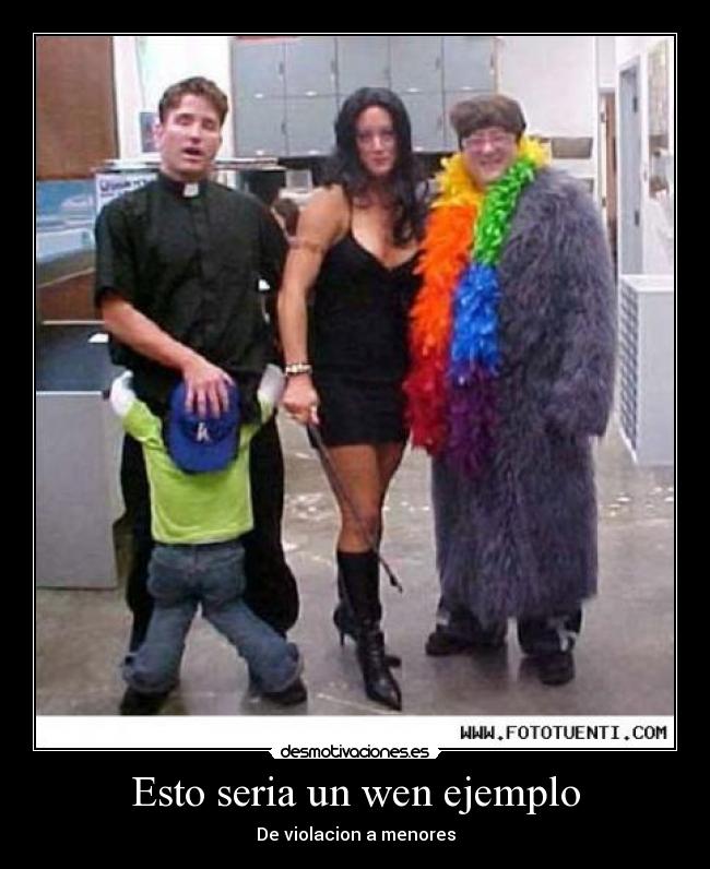 Esto seria un wen ejemplo - De violacion a menores