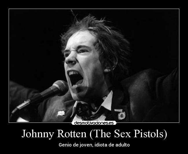 Johnny Rotten (The Sex Pistols) -