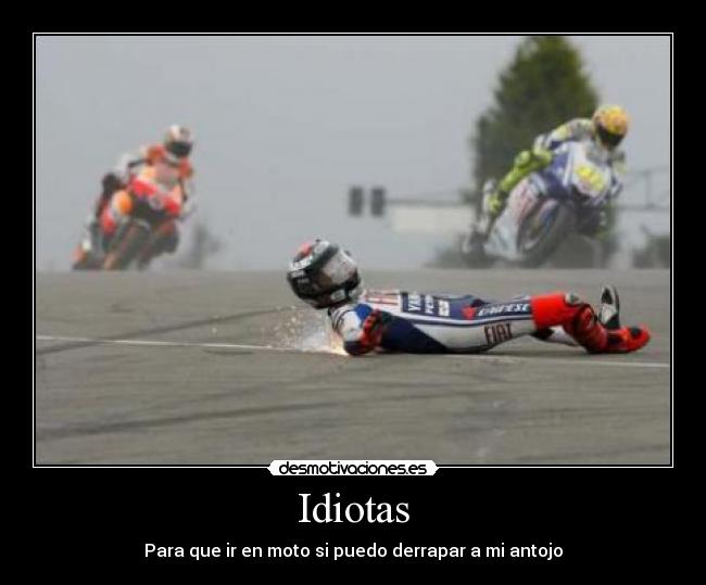 carteles moto caidas desmotivaciones