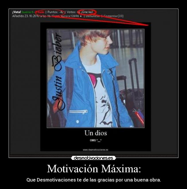 Motivación Máxima: - 