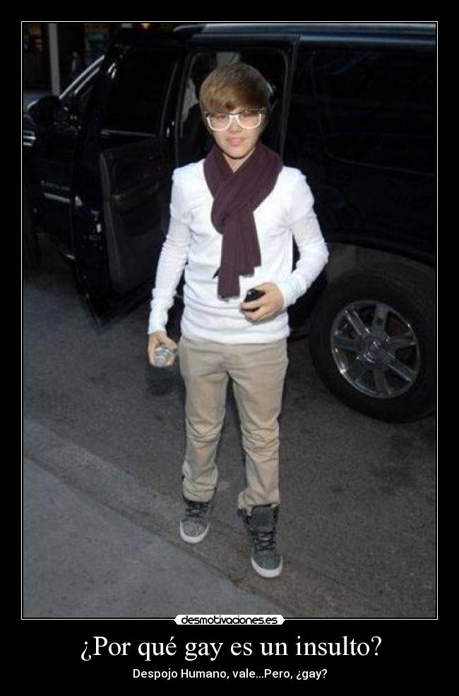 ¿Por qué gay es un insulto? - Despojo Humano, vale...Pero, ¿gay?