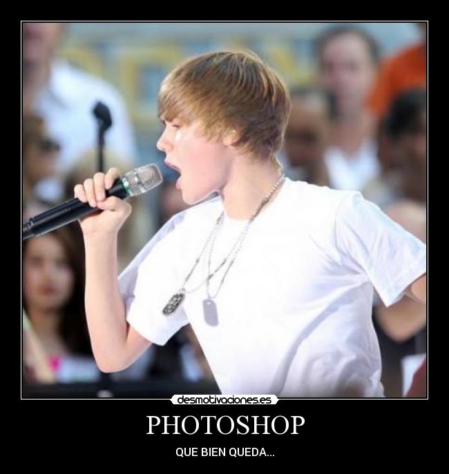 PHOTOSHOP - QUE BIEN QUEDA...