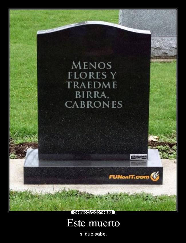 Este muerto - 