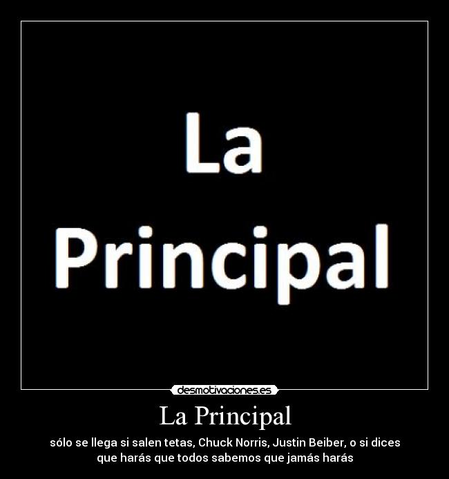 carteles principal imposible desmotivaciones