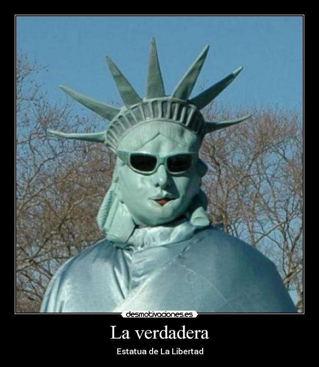 carteles ekatiia verdadera estatua libertad desmotivaciones