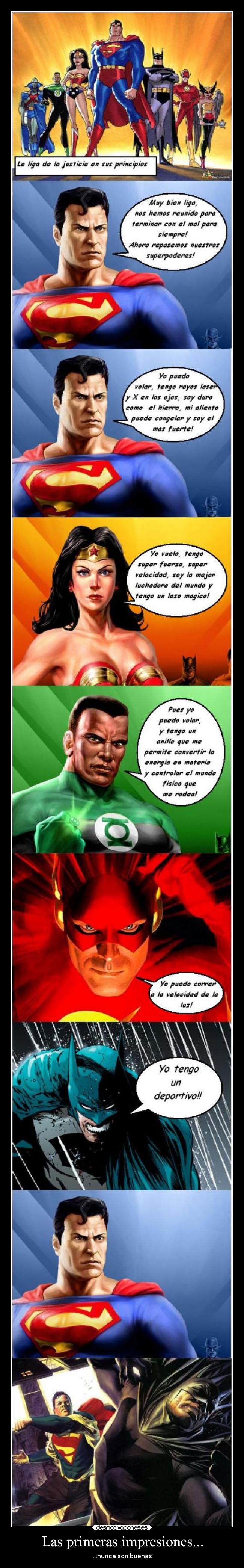 Las primeras impresiones... - ...nunca son buenas