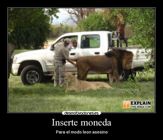 Inserte moneda -
