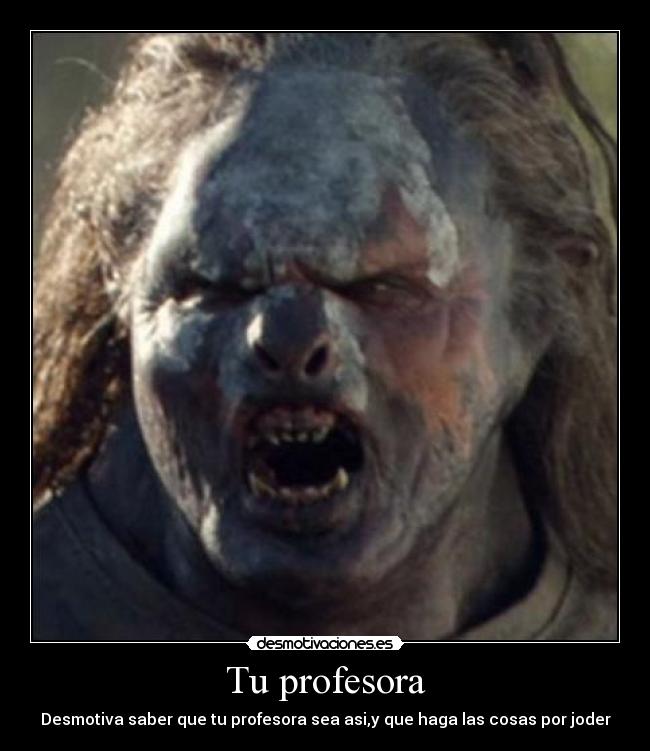 Tu profesora - 