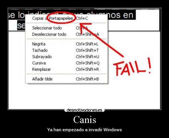 Canis - Ya han empezado a invadir Windows