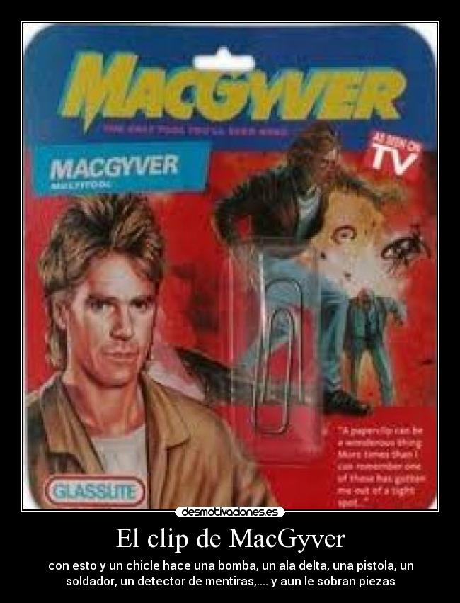 carteles macgyver desmotivaciones