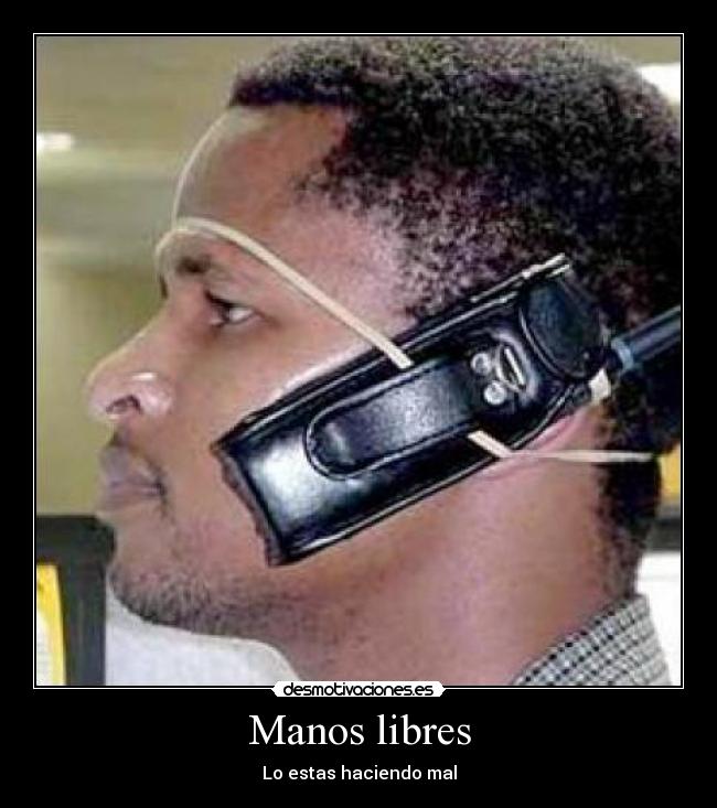 Manos libres -