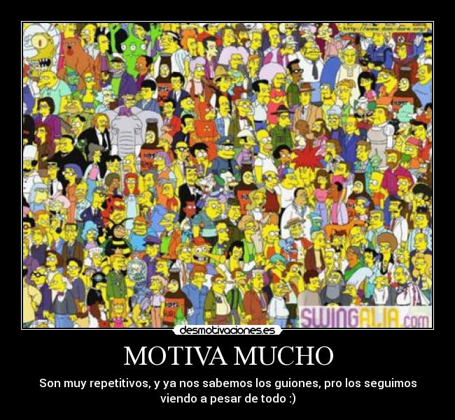 carteles simpsons desmotivaciones