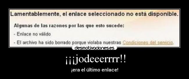 ¡¡¡jodeeerrrr!! - 