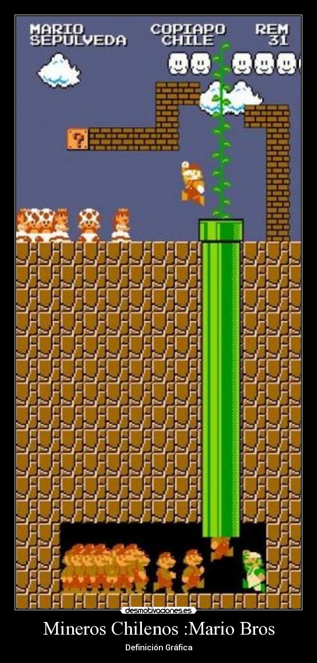 carteles super mario bros definicion grafica desmotivaciones